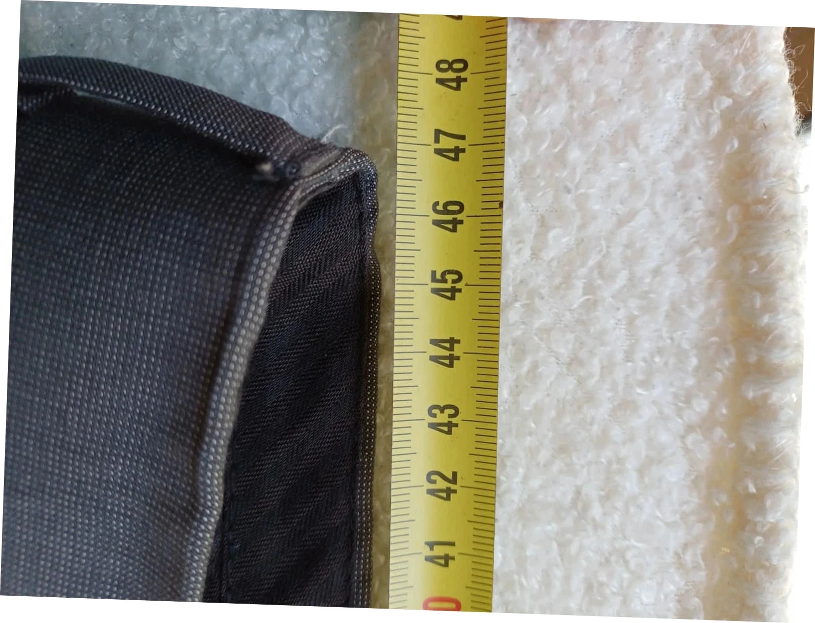 Calça de fato cinza escuro Armand Thiery Executive – Lã e Seda – Tamanho 48 – photo 5